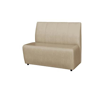 Диван Беллис. 2-местный. Размеры: 1200х700х960, черный 2 категория