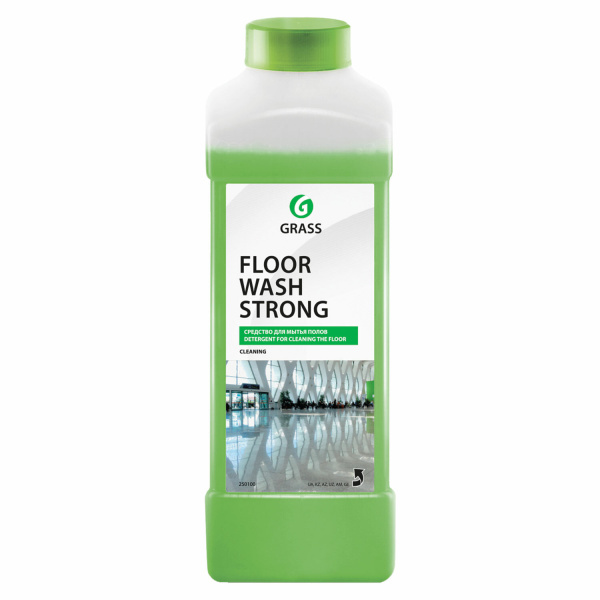 Щелочное средство для мытья пола Grass "Floor wash strong" 1л
