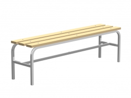 Скамья гардеробная (липа) 450х2000х350 мм