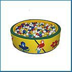 Сухой бассейн круглый D130*30