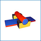 Комплекс «Формула D» Опора (60х50х30) - 2 шт., цилиндр (D30*120) – 1 шт.,мат (180х60х7) – 1 шт.