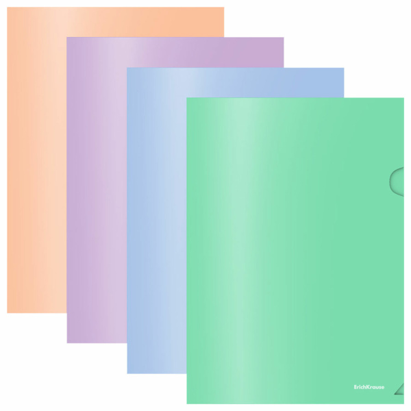 Папка-уголок ERICH KRAUSE "Matt Pastel Bloom", ассорти, 0,18 мм, 61133 Папка-уголок ERICH KRAUSE "Matt Pastel Bloom", ассорти, 0,18 мм, 61133