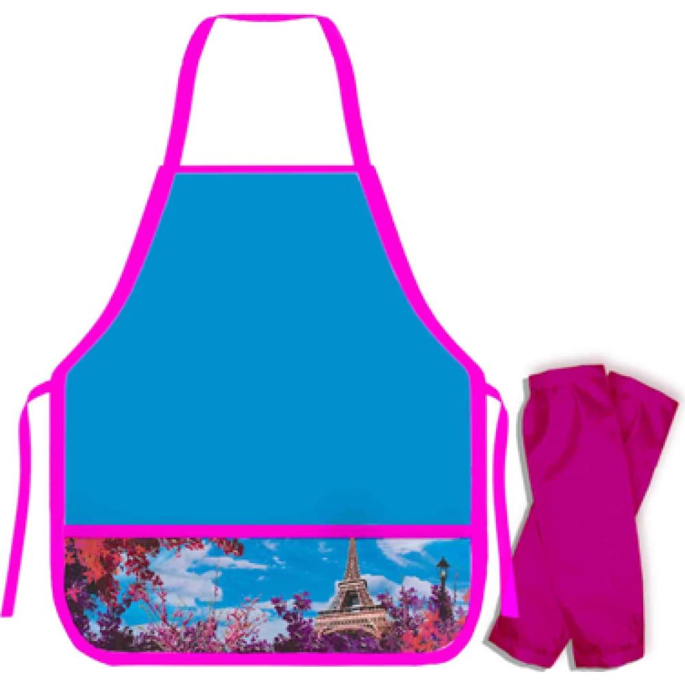 Фартук с нарукавниками ТМ "Лимпопо" "Весна в Париже" 490/390 арт. LPR0228