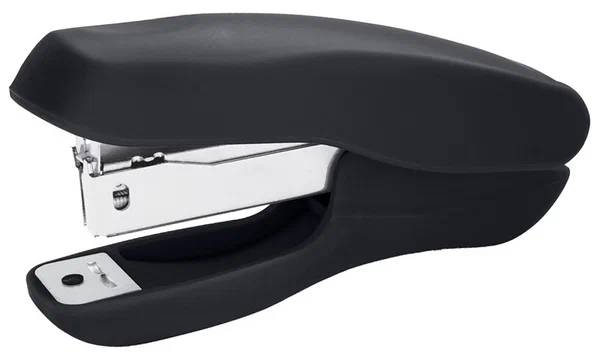 Степлер №24 OfficeSpace до 20л., пластиковый корпус, черный