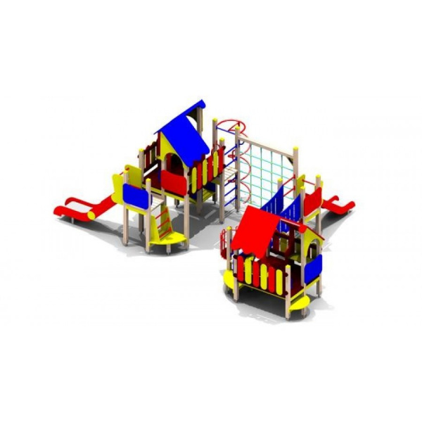 Детский игровой комплекс (5-12 лет)  8110 x 5470 мм, H=3350 мм