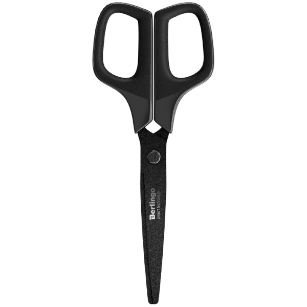 Ножницы Berlingo "Double black", 17,5см, тефлоновые лезвия, европодвес DNn_17505
