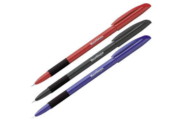 Ручка шариковая STAFF "Офисная", корпус синий, узел 0,7 мм, линия 0,35 мм, синяя, 142287