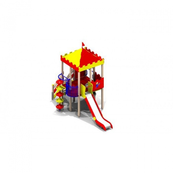 ДИК "Сторожевая башня" (6-12 лет) 5300х2645 мм, Н = 4310 мм, Н площадки = 1550 мм