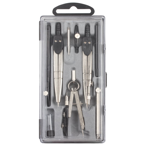 Готовальня KRONOS "Classica" 108, 9 предметов, Италия