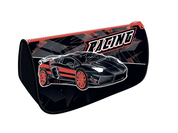 Пенал-косметичка объемн.на молнии Премиум ТМ"Лимпопо" печать на ткан 220/105/65 "Все норм" LPR0975