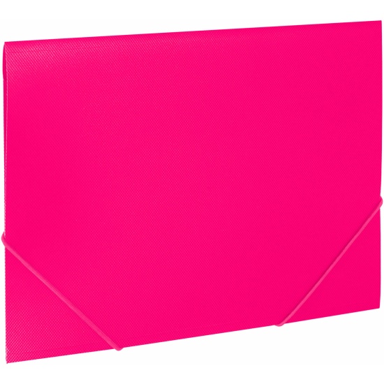 Папка на резинках А4 BRAUBERG PIXEL, маджента, до 300 листов, 0,5 мм, 273043