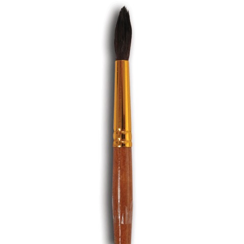 Кисть ГАММА белка, круглая, №8, 321.008 Кисть ГАММА белка, круглая, №8, 321.008