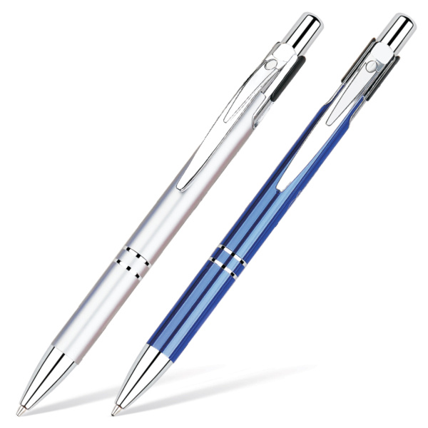 Ручка шариковая BRAUBERG бизнес-класса "Dragon", корп. ассорти, серебр. детали, 1мм,141438, синяя