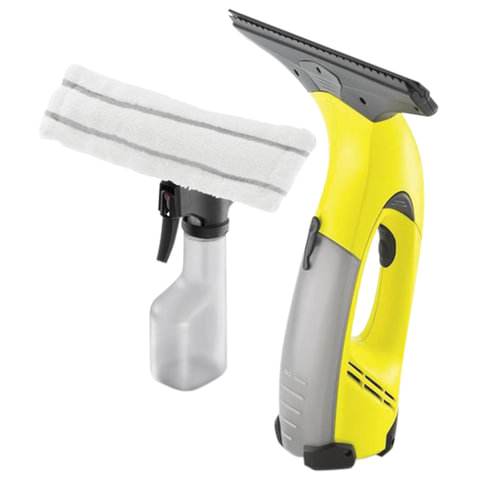 Стеклоочиститель аккумуляторный KARCHER WV 50 Plus, время работы 20 мин., ширина 280 мм, желтый, 1.6 Стеклоочиститель аккумуляторный KARCHER WV 50 Plus, время работы 20 мин., ширина 280 мм, желтый, 1.6