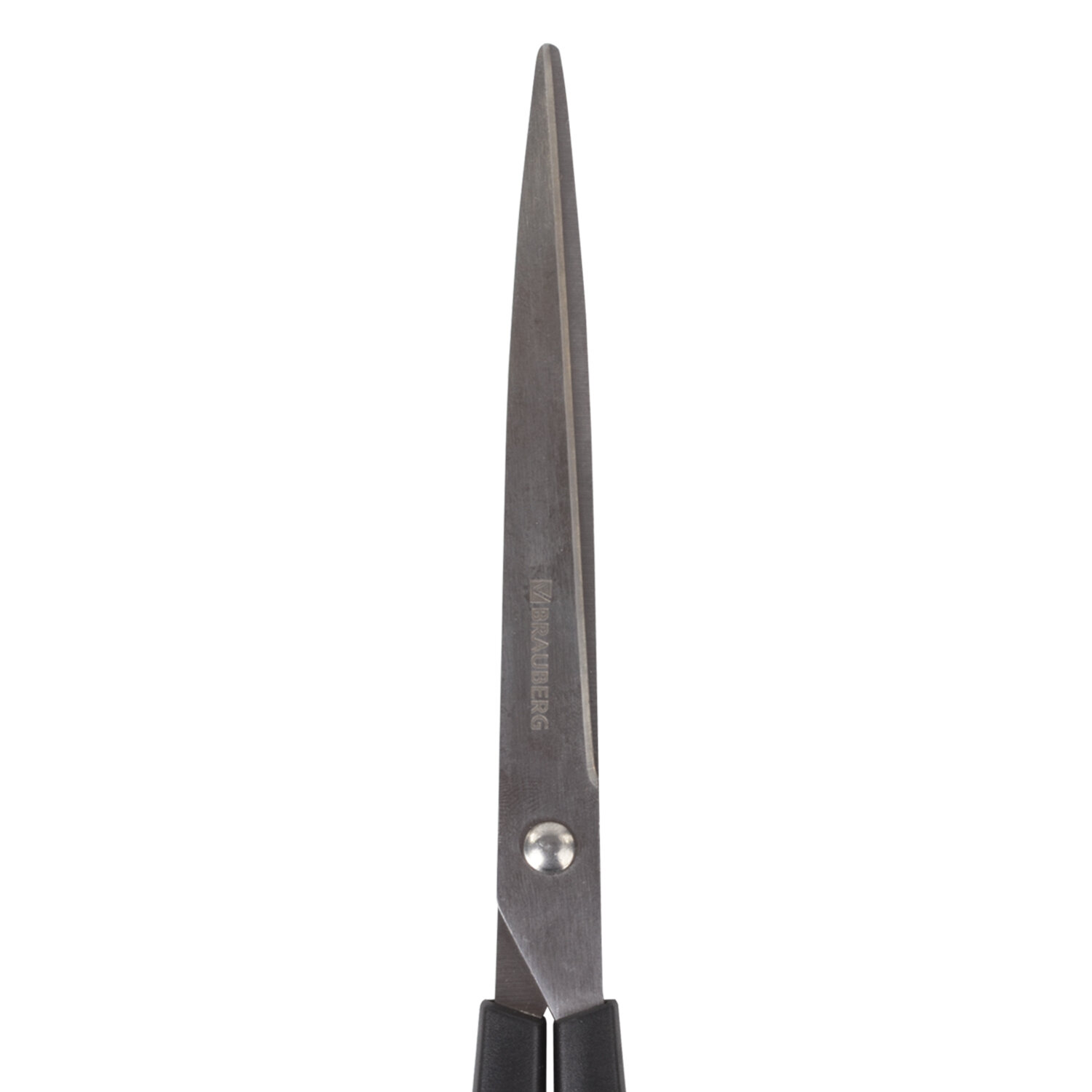Ножницы BRAUBERG "Standard" 205 мм, классической формы, черные, 237097