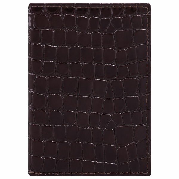 Обложка для паспорта STAFF "Profit", экокожа крокодил, мягкая вставка, "PASSPORT", коричневая, 23720 Обложка для паспорта STAFF "Profit", экокожа крокодил, мягкая вставка, "PASSPORT", коричневая, 23720