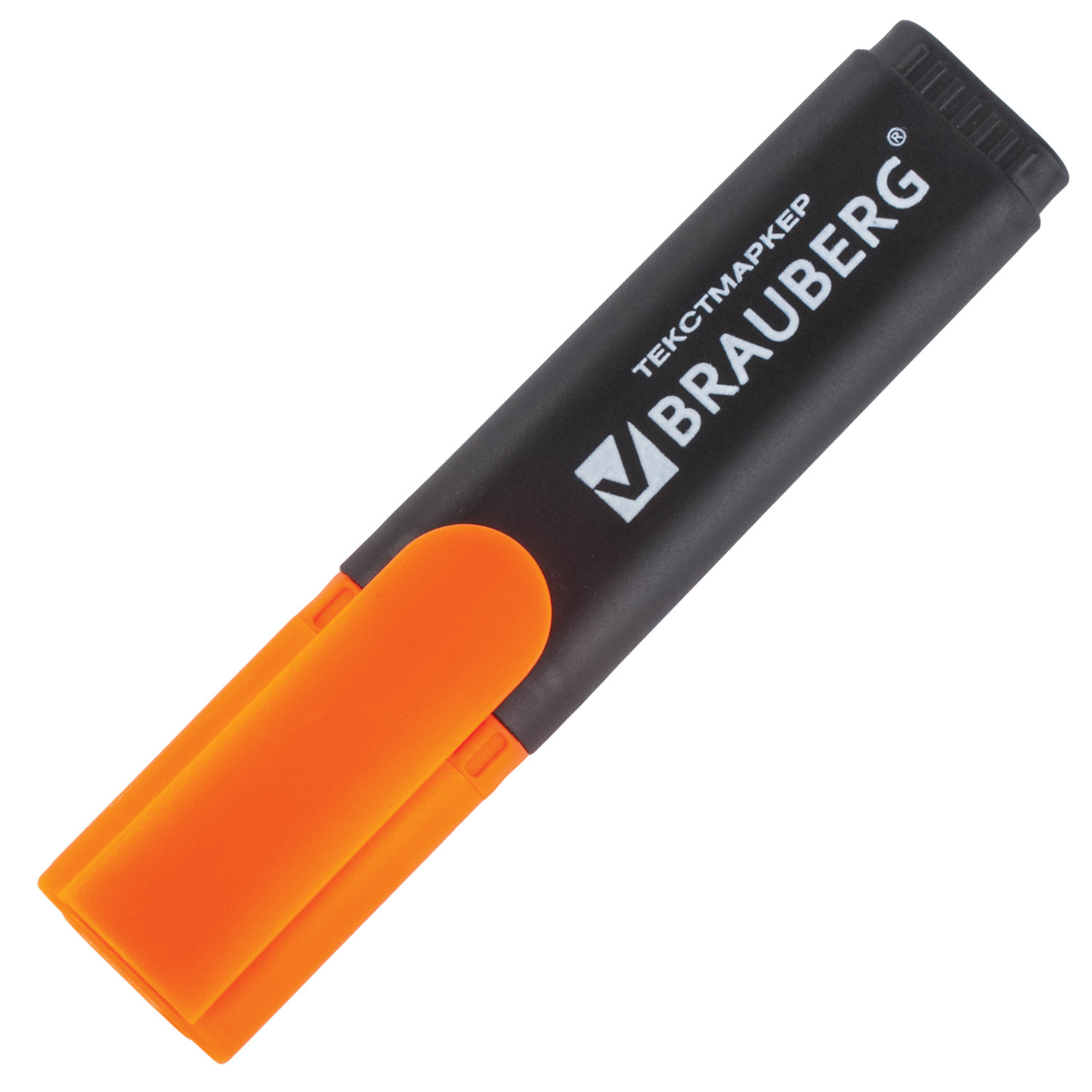 Текстмаркер BRAUBERG "CONTRACT", скошенный наконечник 1-5 мм, оранжевый, 150393
