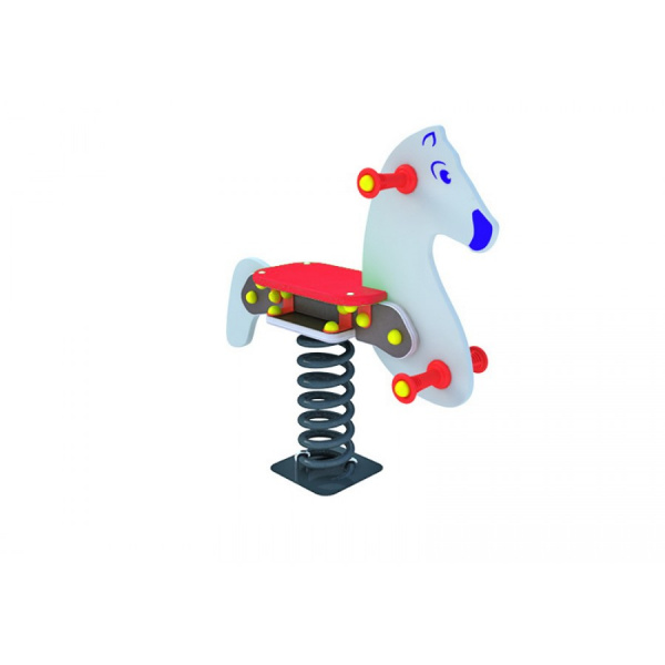 качалка на пружине "Лошадка" качалка на пружине "Лошадка"