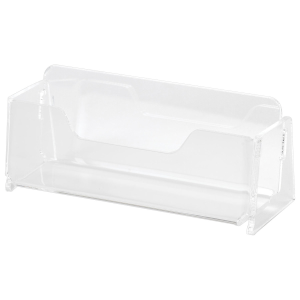 Подставка для визиток настольная BRAUBERG 95*20мм, 1 карман глубиной 32мм, 290420