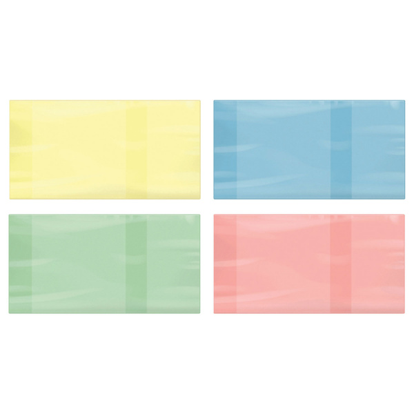 Обложка ПВХ д/учебника ПИФАГОР размер универсальный, цветная, ПЛОТНАЯ, 100мкм, 230*450мм, 227485