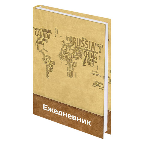 Ежедневник BRAUBERG полудат. на 4 года А6+ 125*170мм, "Пастель", 208л., лам. обложка, 121586