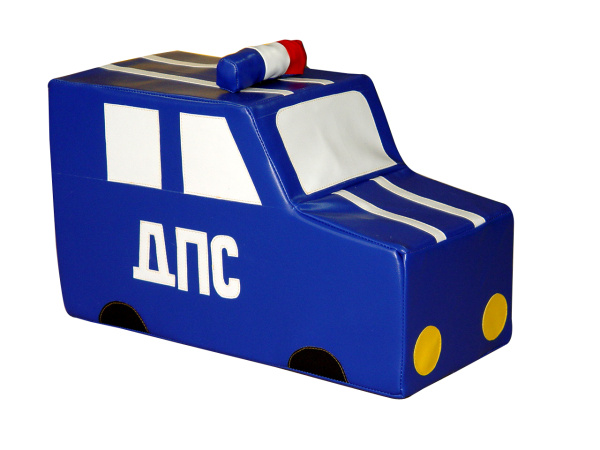 Мягкие игровые модули "Машины" (ДПС).55*30*25см