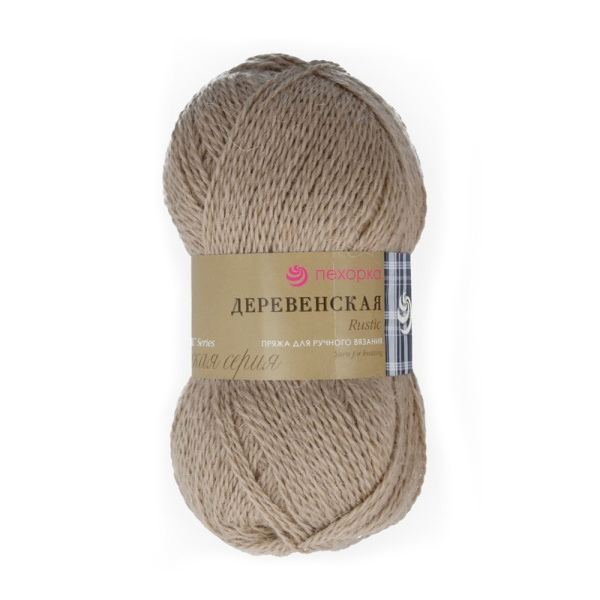 Пряжа "Деревенская" 100% шерсть 250м/100гр