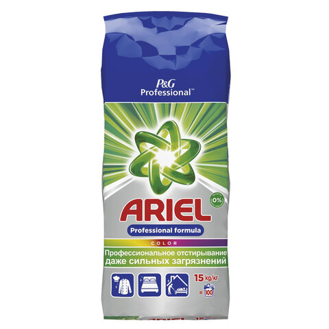 Стиральный порошок ARIEL (Ариэль) автомат 15кг Color Expert, ш/к 20707