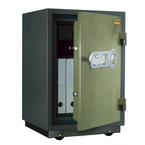 Сейф огнестойкий VALBERG "FRS-73T KL", 732х485х431 мм, 86 кг, два ключевых замка, крепление к полу