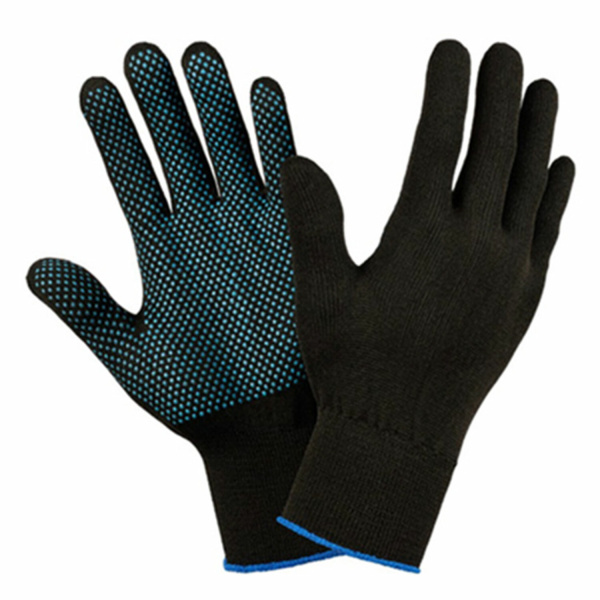 Перчатки НЕЙЛОНОВЫЕ с ПВХ микроточка, 15 класс, 24-26г, размер 10, LAIMA, 608675