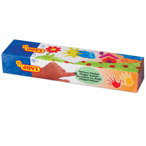 Краски пальчиковые JOVI 5цв., 175мл, 530