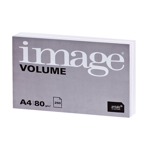 Бумага офисная А4, класс "С+", IMAGE VOLUME, 80 г/м2, 250 л., Финляндия, белизна 146% (CIE), 99851