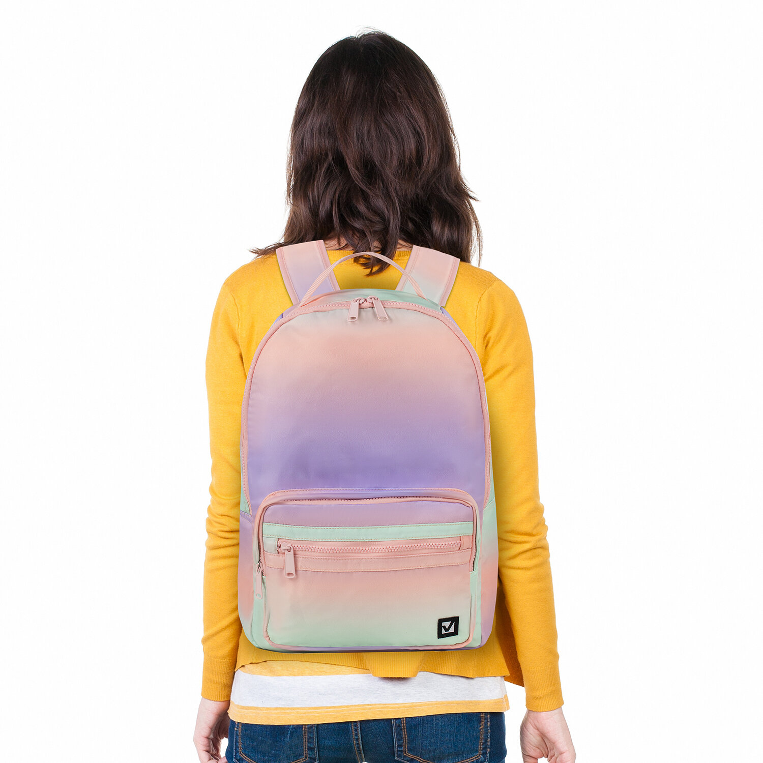 Рюкзак BRAUBERG MULTICOLOR универсальный, нейлон, Gradient, 43х28х14 см, 229889