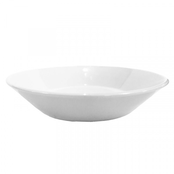 Блюдце 140 мл Тазик Белое