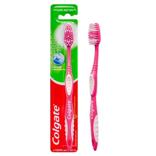 Зубная щетка COLGATE "Премьер отбеливания", средней жесткости, 8850006330449
