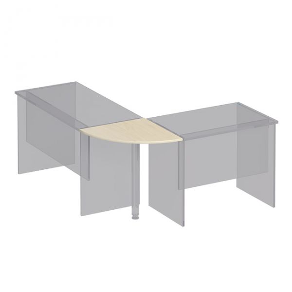Угловой сегмент 60x60x2.5 К 203 дуб шамони Комфорт
