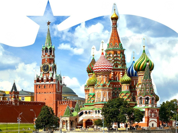 Стенд "Москва"  1*0,75м