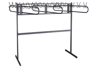 Вешалка напольная 60 крючков м\к черный