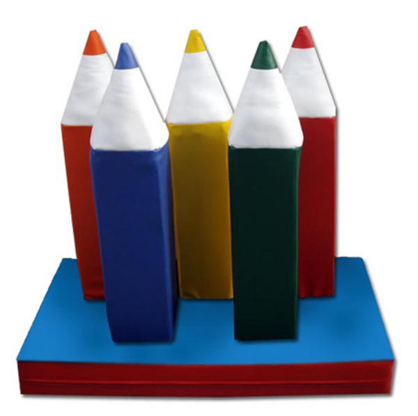 Карандаши Мат (120*60*15) – 1 шт.,карандаши (20*100) – 5 шт.