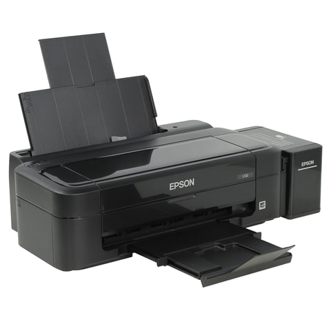 Принтер струйный EPSON L132, А4, 5760×1440, 27стр./мин, с СНПЧ (без кабеля USB)