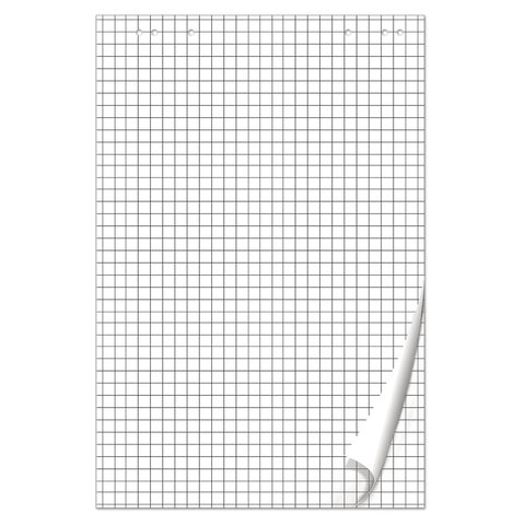 Блокнот для флипчарта BRAUBERG, 50 листов, клетка, 67,5х98 см, 80 г/м2, 128647 