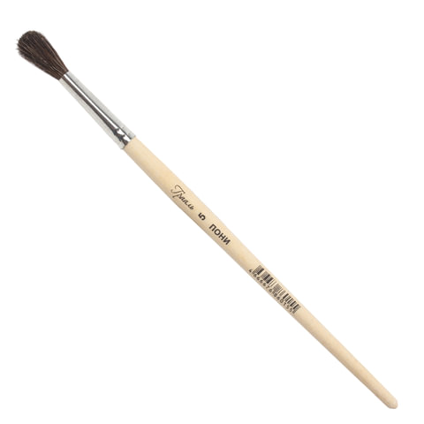 Кисть ГРААЛЬ, пони, художественная (1 штука), круглая, №5, КХП№5 60155