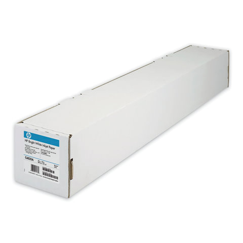 Рулон д/плоттера HP 610мм*45м, Bright White InkJet Paper, плотность 90г/м2, белизна CIE 168% C6035A