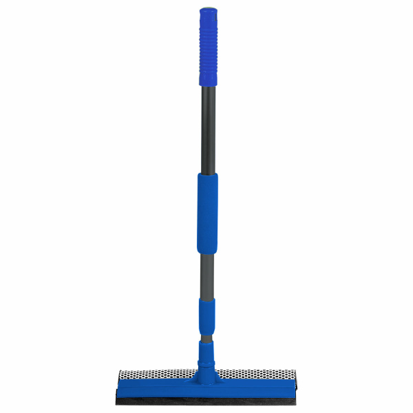 Окномойка с телескопическим черенком из металлопластика 70-120 см и рабочей частью 25 см Окномойка с телескопическим черенком из металлопластика 70-120 см и рабочей частью 25 см