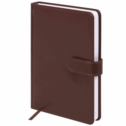 Ежедневник недатированный А5 (148х218мм) GALANT "Ritter", под кожу, 160 л., коричневый
