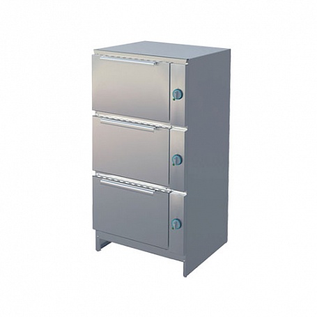 Шкаф жарочный ШЖ-ЗЭ Алента (780х780х1550 мм, 12кВт, 380В)