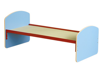 Кровать детская 1432х684х605мм, синий,  М714