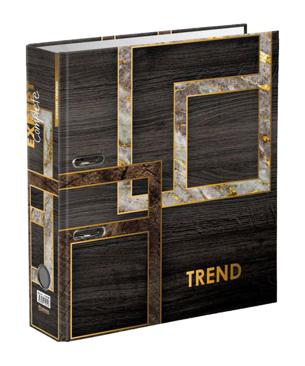Папка-регистратор Expert Complete "Wood&Stone" 75мм, ламинированный, ВЕНГЕ