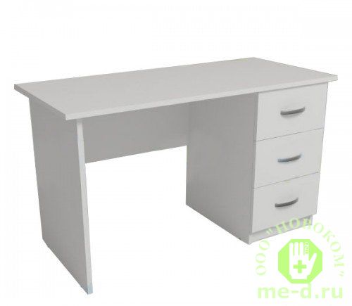 Стол письменный СК-1/07 (тумба с тремя ящиками). Размеры: 1300*600*750мм