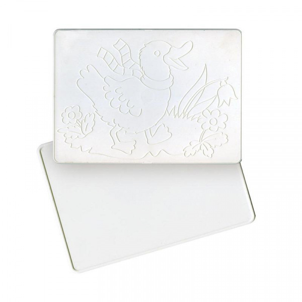 Доска для лепки 2,А4,с рельефным трафаретом